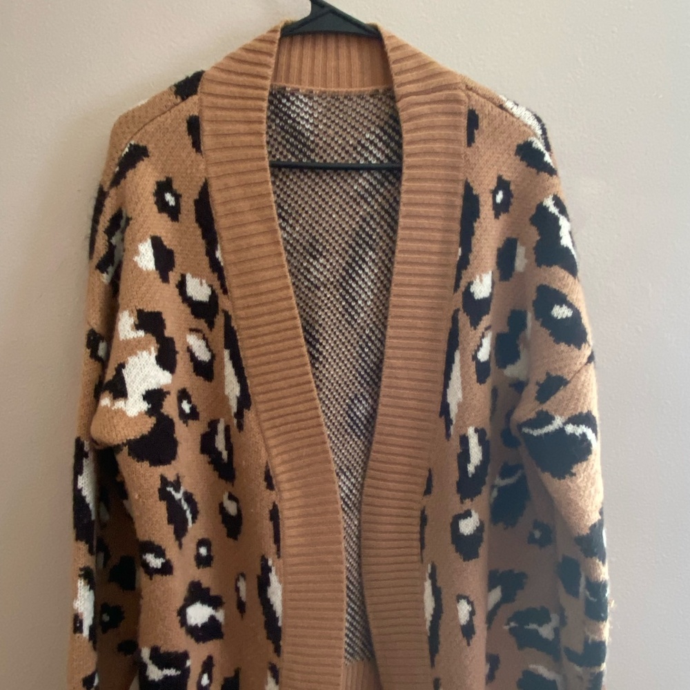 Animal Print Sweater